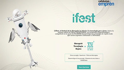 Portada del web d'iFEST